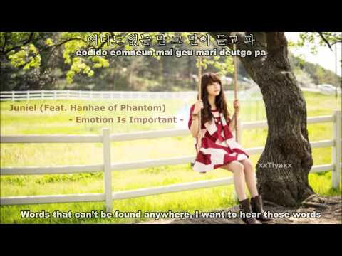 JUNIEL - Emotion Is Important (feat. Hanhae of Phantom) [English subs+Romanization+Hangul]