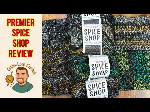 Full Yarn Review of Premier Spice Shop Yarn | 4 colors & Wash Test!! #makeitpremier