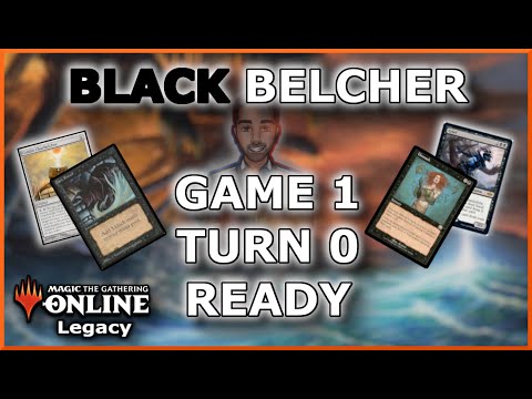 TURN ZERO Game 1?! Black Belcher ft. Main Deck Leyline of Anticipation for MAX SPEED. Legacy Belcher
