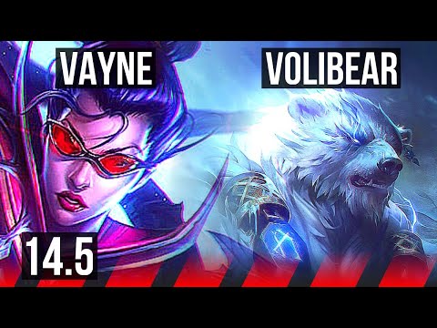 VAYNE vs VOLI (TOP) | 900+ games | EUW Grandmaster | 14.5