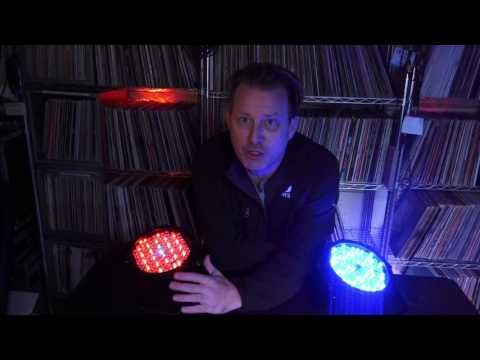 How To Master Slave ADJ LED Par Fixtures - Mega Par Profile Plus