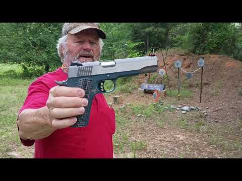 Shooting Review of my O1070CCS-BT Blue Titanium Colt Competition Series 45