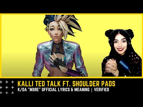 Dinka Kay REACTS: K/DA "MORE" Official Lyrics & Meaning | Verified