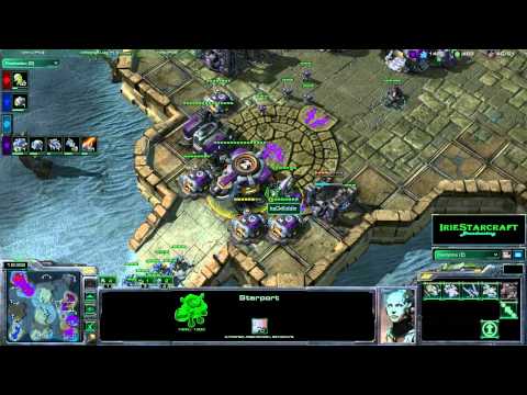 Starcraft 2 - 2v2: (Z)haCkProTech, (T)Power vs. (Z)Rain, (T)haCkKiddin