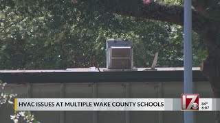 HVAC issues continue at multiple Wake County public schools