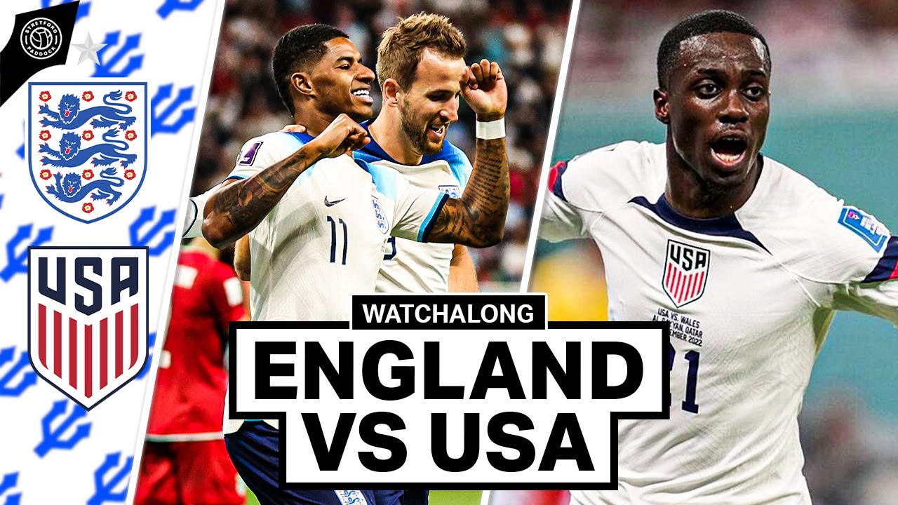 England Vs USA LIVE STREAM Watchalong | World Cup Qatar 2022