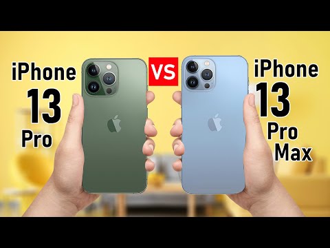 iPhone 13 Pro VS iPhone 13 Pro Max