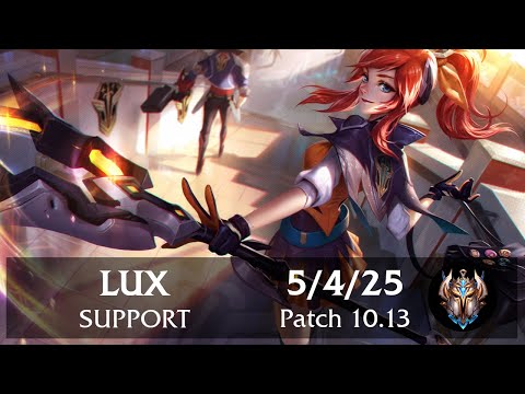 Lux Support vs Janna | Pinoy Challenger Replay Patch 10.13
