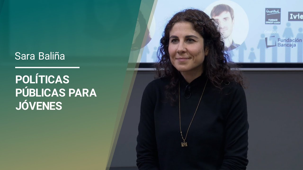 Sara Baliña: Políticas públicas para jóvenes