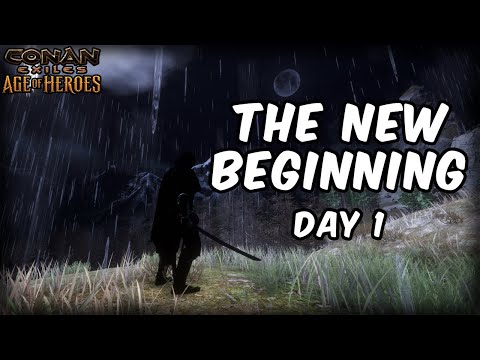 No Allies, No Mercy – Solo Day 1 on the Most Populated PvP Server | Conan Exiles 2025
