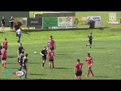 2016 NHRU Round 18 Premier 3 Highlights - Maitland Rugby Club v The Waratahs