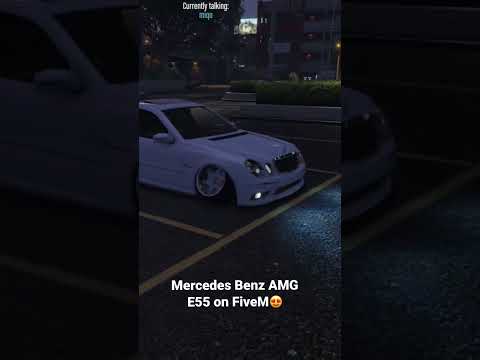 Mercedes Benz AMG E55 on FiveM😍