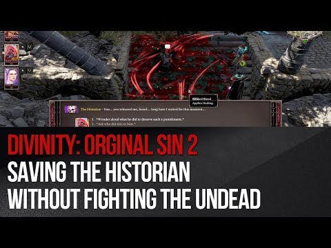 Divinity: Original Sin 2 - Saving The Historian without fighting the undead