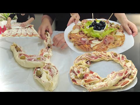 TORTA ANGELICA salata ANTIPASTO CENTROTAVOLA 🎄di Natale 🎄