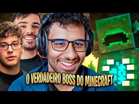 🚨 A ÚLTIMA BATALHA DO MINECRAFT VANILLA! ABSOLUT, MINERVA E GREVTHAR ENFRENTAM O WARDEN