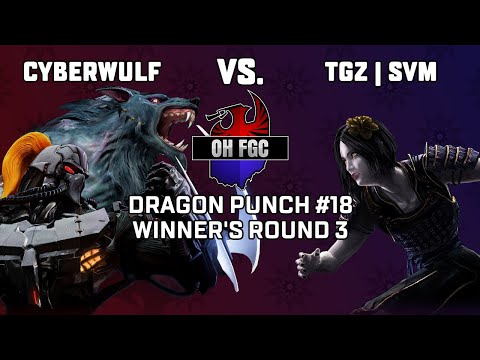 CyberWulf (Fulgore/Sabrewulf) vs. TGZ | SVM (Shin Hisako) - DPO #18 | KI Winner's Round 3