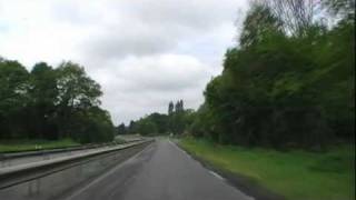 preview picture of video 'Driving On The N164 & D3 Between Rostrenen & Glomel, Côtes d'Armor, Brittany, France 2nd May 2011'