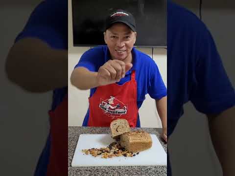 PAN 100% INTEGRAL CON FRUTOS SECOS ELABORADO EN MOLDE