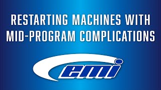 Restarting Machines with Mid Program Complications