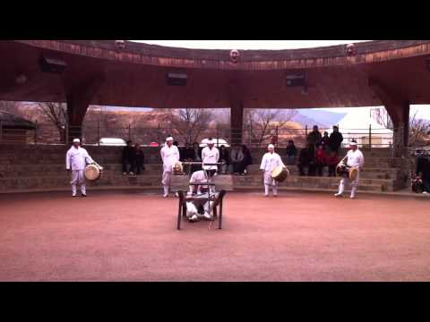 Máscara da vila de Andong Hahoe, Patrimônio Mundial Busan Navi