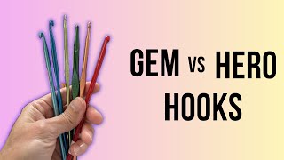 Gem and Hero: Vintage Crochet Hook Comparision