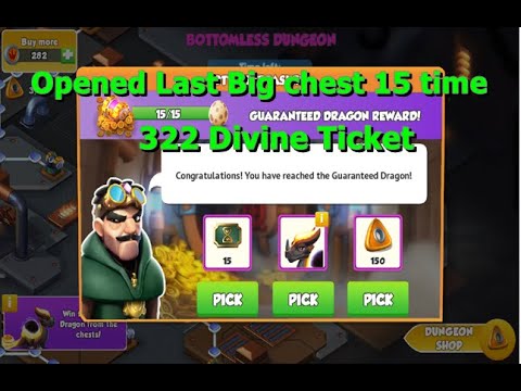 Opened Last Big chest 15 time-Dragon Mania Legends | The Final Time Rift Part one | DML