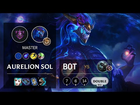 Aurelion Sol Bot vs Senna - EUW Master Patch 10.18