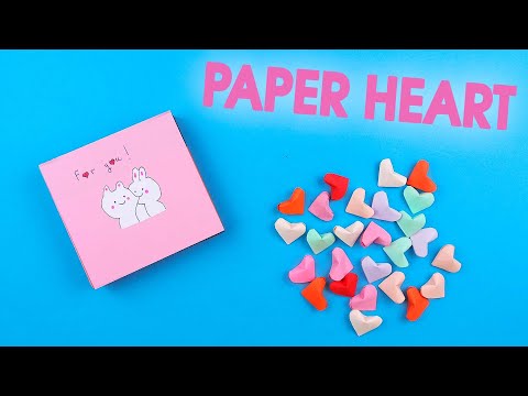 How to make lucky paper stars. Origami Puffy Heart Instructions - DIY