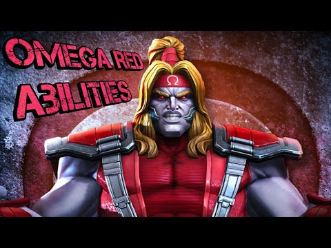 MCOC Omega Red Abilities and Gameplay