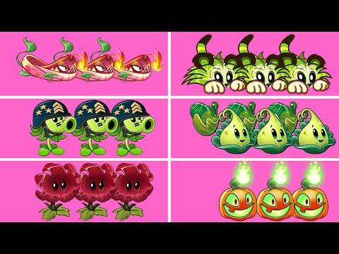 06 Super Team Plants Vs 05 Team Zombie - Who Will Win? - PvZ 2 Discovery