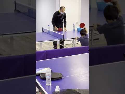 Fremont Table Tennis Academy Tri-Valley Branch 3-year old’s first class!