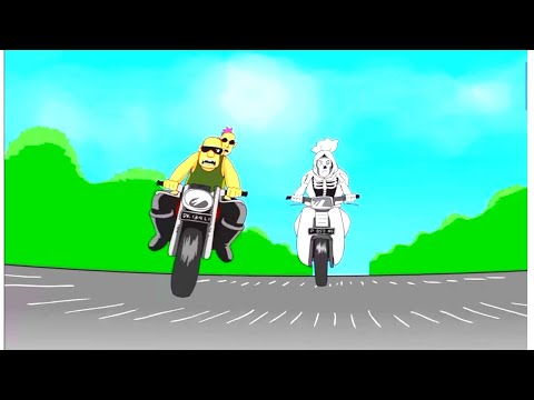 pocong rider _ fanny cartoon Resing 👹
