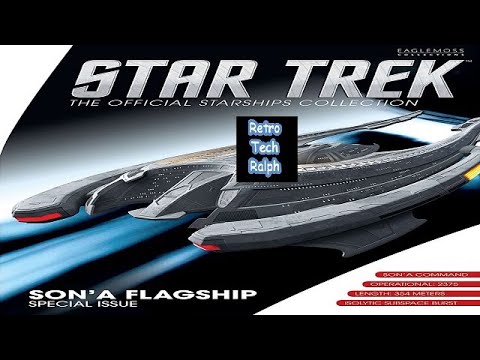 Star Trek Official Starship Collection By Eaglemoss. Special Son'a Flagship