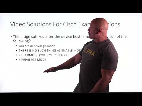 Cisco CCNA AlphaPrep Video solutions 18