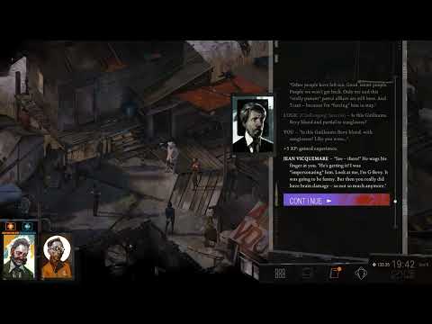 Disco Elysium: "Look at me, I'm G Bevy!" [Early vs Latest Final Cut]