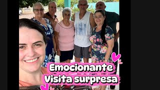 Visita surpresa para os tios do meu pai, foi emocionante, dia especial, vem se emocionar junto.