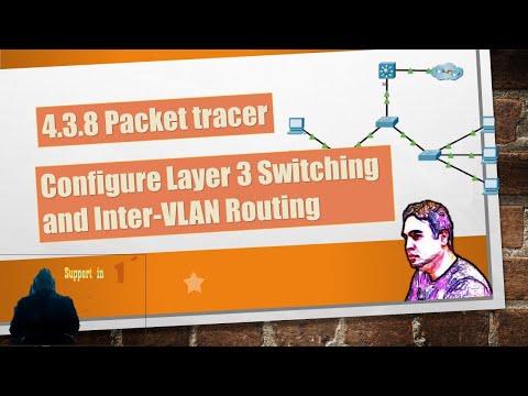 4.3.8 Packet Tracer – Configure Layer 3 Switching and Inter-VLAN Routing