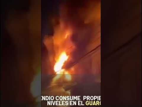 🇨🇷 INCENDIO CONSUME VIVIENDA DE TRES NIVELES EN SANTA GERTRUDIS — RESCATARON A 10 PERSONAS ATRAPADAS