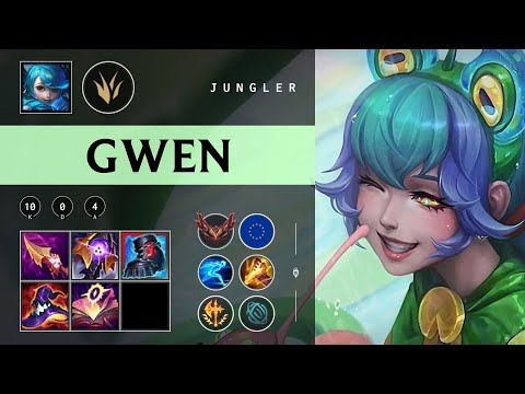 Gwen Jungle vs Elise - EUW Grandmaster Patch 25.24