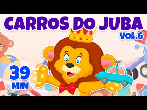 Carros do Juba Vol. 6 - Giramille 39 min | Desenho Animado Musical