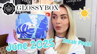 SNEAK PEEK 👀 GLOSSYBOX JUNE 2025 UNBOXING & DISCOUNT CODE ✨ | MISS BOUX