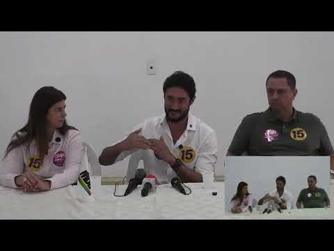 Ubá-MG - CANDIDATO AO GOVERNO DE MINAS GABRIEL AZEVEDO VISITOU NOSSA CIDADE NESTA MANHÃ DE DOMINGO
