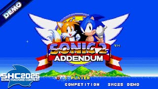 Sonic 2 Addendum (SHC '25 Demo) ✪ Walkthrough (1080p/60fps)