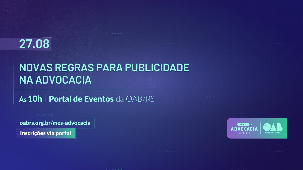 Novas Regras para Publicidade na Advocacia