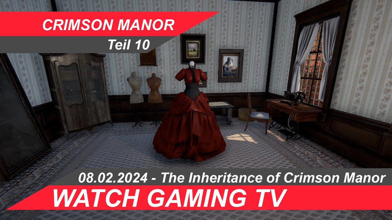 The Inheritance of Crimson Manor Teil 10 des Rätselspiel #youtubestar #gameplay #gameplaywalkthrough
