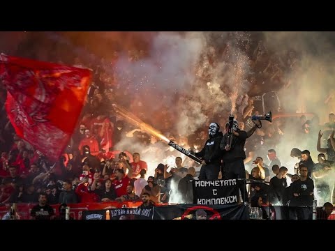 PYROSHOW CSKA Sofia Ultras | SECTOR G | Bulgaria 🔥🇧🇬  | CSKA Sofia vs Lokomotif Sofia