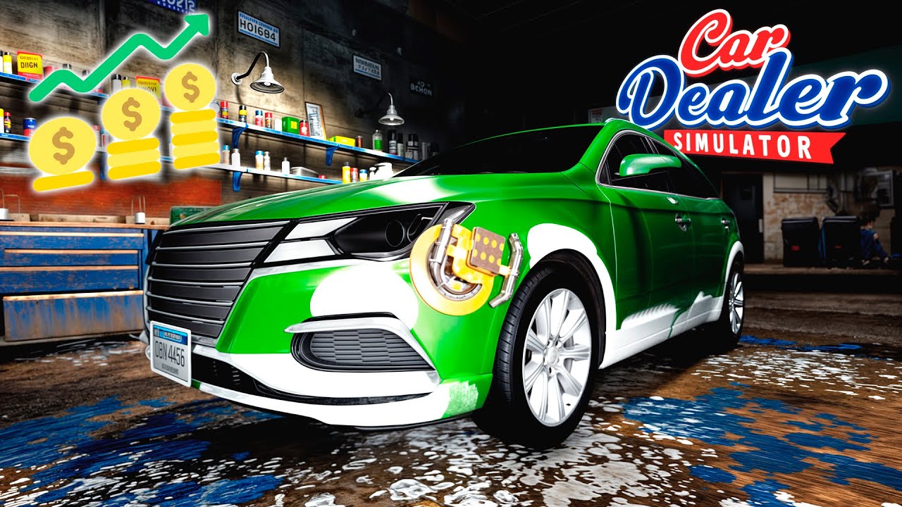 Saí da MISÉRIA vendendo CARROS CAROS! - Car Dealer Simulator #3