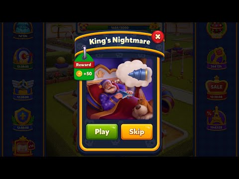 Royal Match - King Robert - King’s Nightmare (between Level 1750 and 1751)