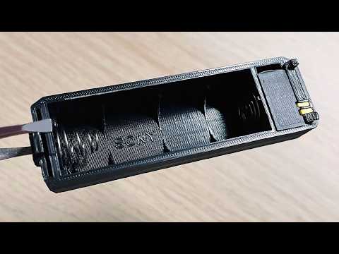 Sony Walkman AA Battery Attachment, Rare Handmade, Working ! image 13