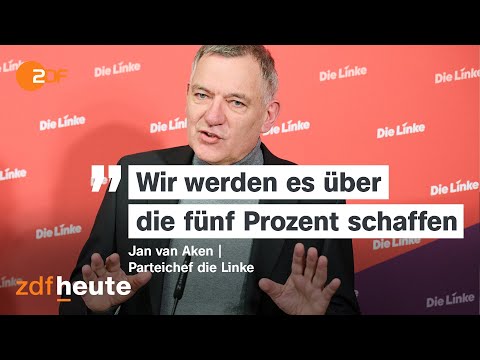 Schafft es die Linke in den Bundestag? Parteichef van Aken im Interview